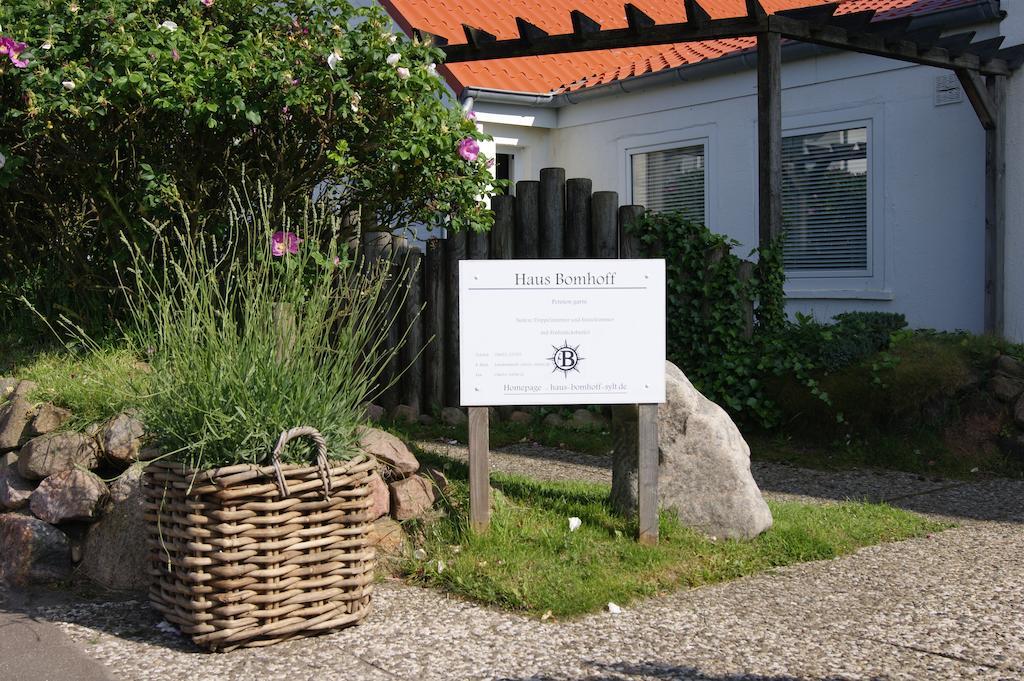 Haus Bomhoff Sylt Hotel Westerland Exterior photo